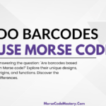 Are Barcodes Based on Morse Code? The Truth